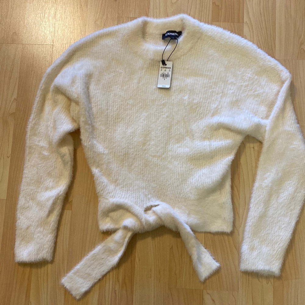 Fuzzy sweater